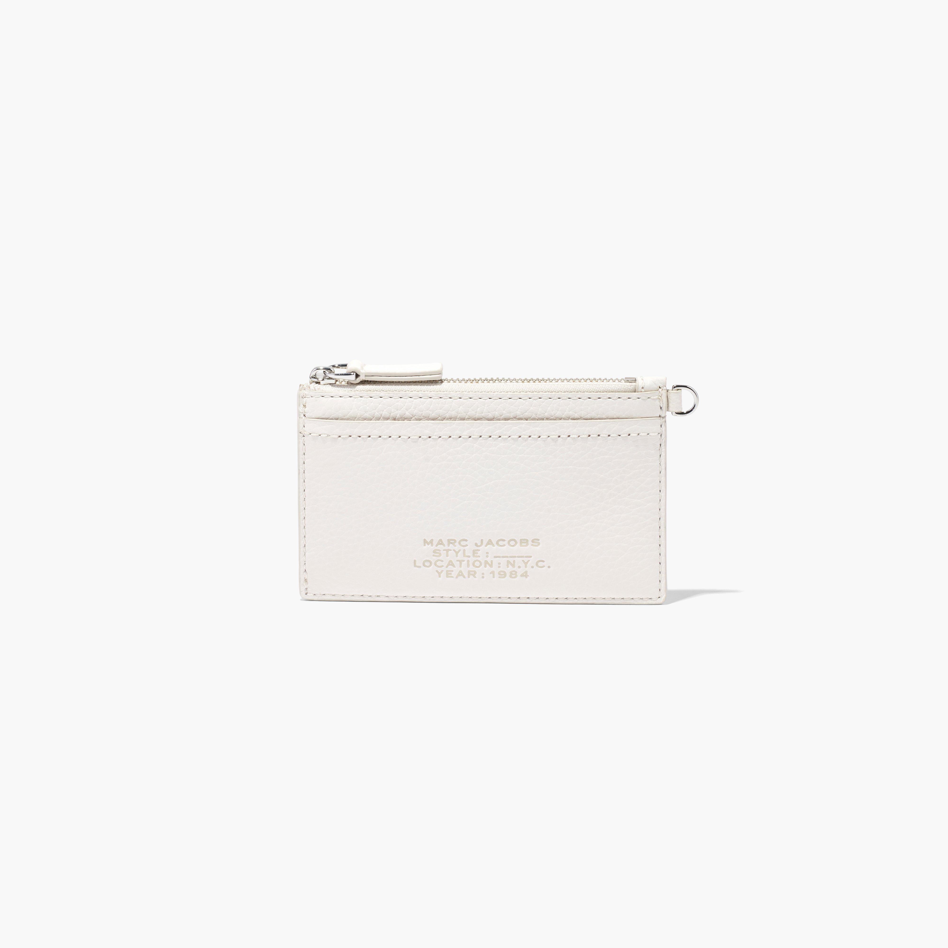 The Leather Top Zip Wristlet(View All Wallets)