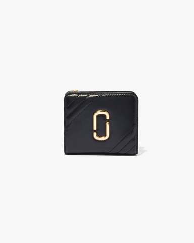 마크 제이콥스 지갑 Marc Jacobs The Glam Shot Mini Compact Wallet,BLACK