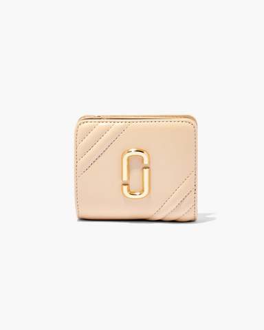 마크 제이콥스 지갑 Marc Jacobs The Glam Shot Mini Compact Wallet,PEBBLE