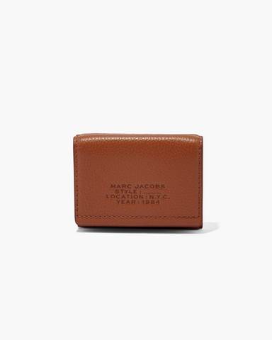 Marc by Marc jacobs The Leather Medium Trifold Wallet,ARGAN OIL
