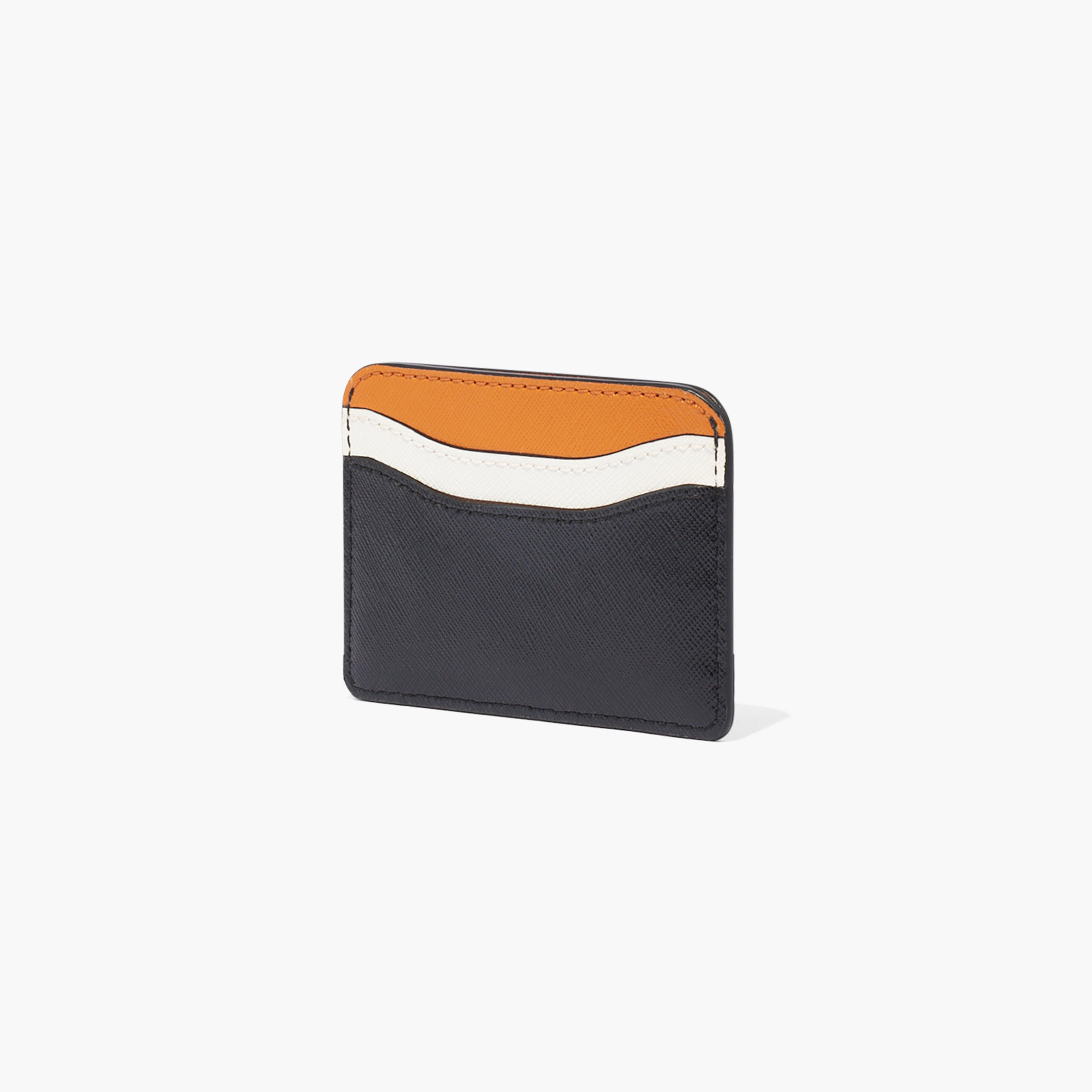The Snapshot Card Case - BLACK/HONEY GINGER MULTI--Alternate view