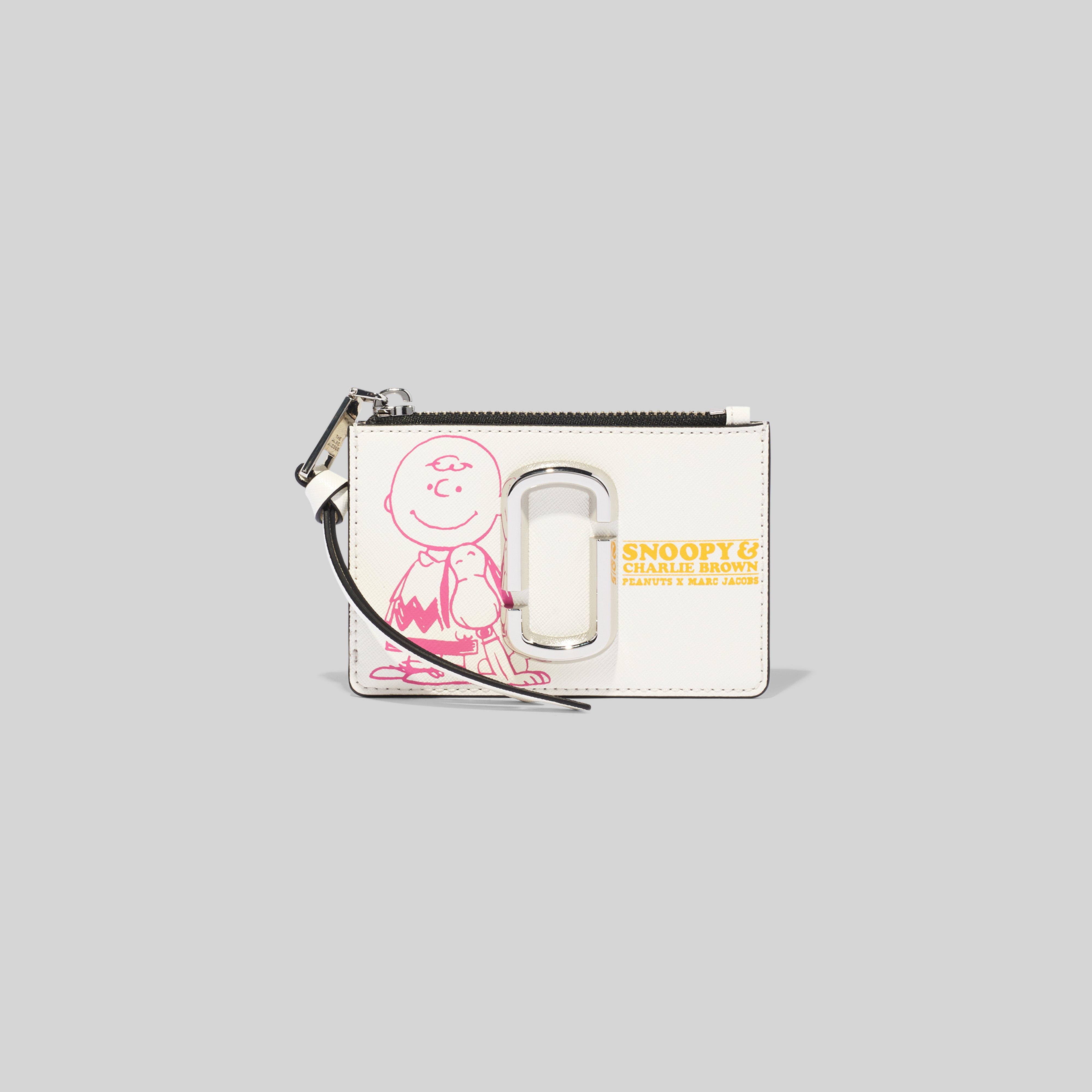 Peanuts x Marc Jacobs The Snapshot Snoopy Top Zip Multi Wallet