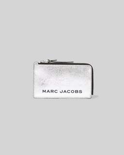 Marc Jacobs Retail Snapshot mini compact wallet platinum multi 