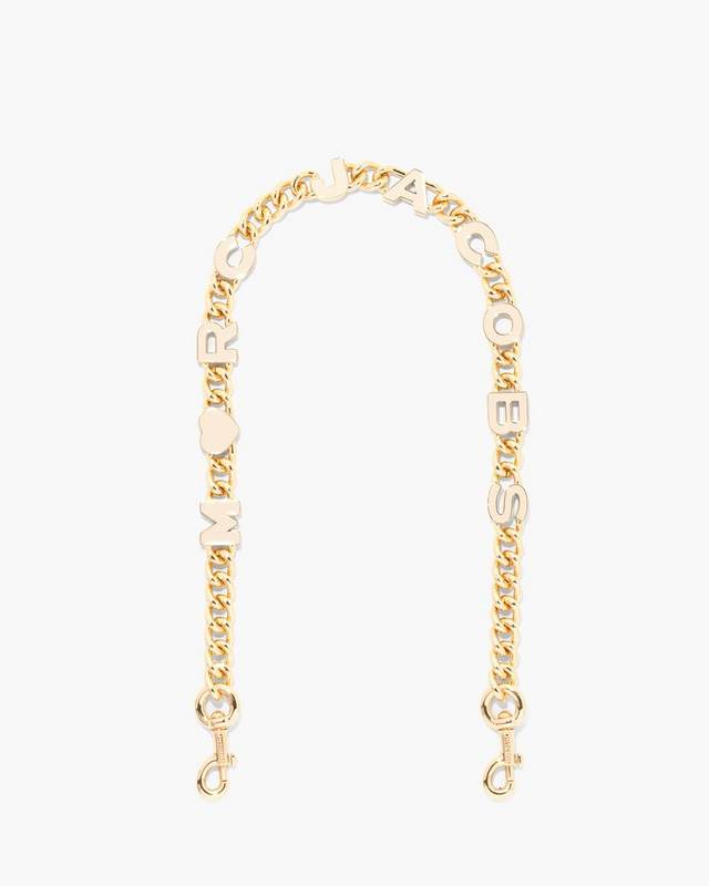 The Heart Charm Chain Shoulder Strap | Marc Jacobs | Official Site