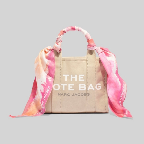 Tote bag with scarf hot sale