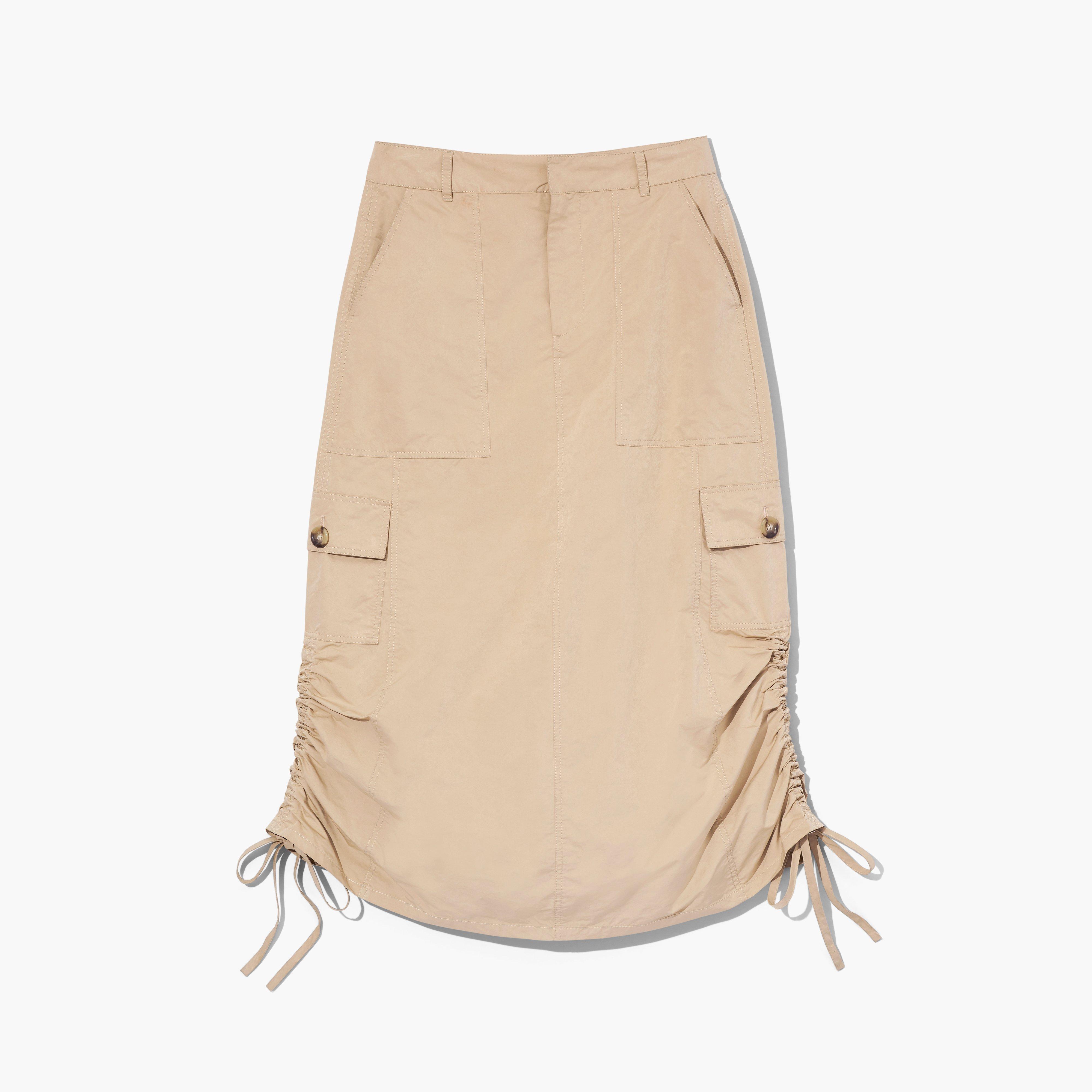 The Cargo Skirt - BEIGE