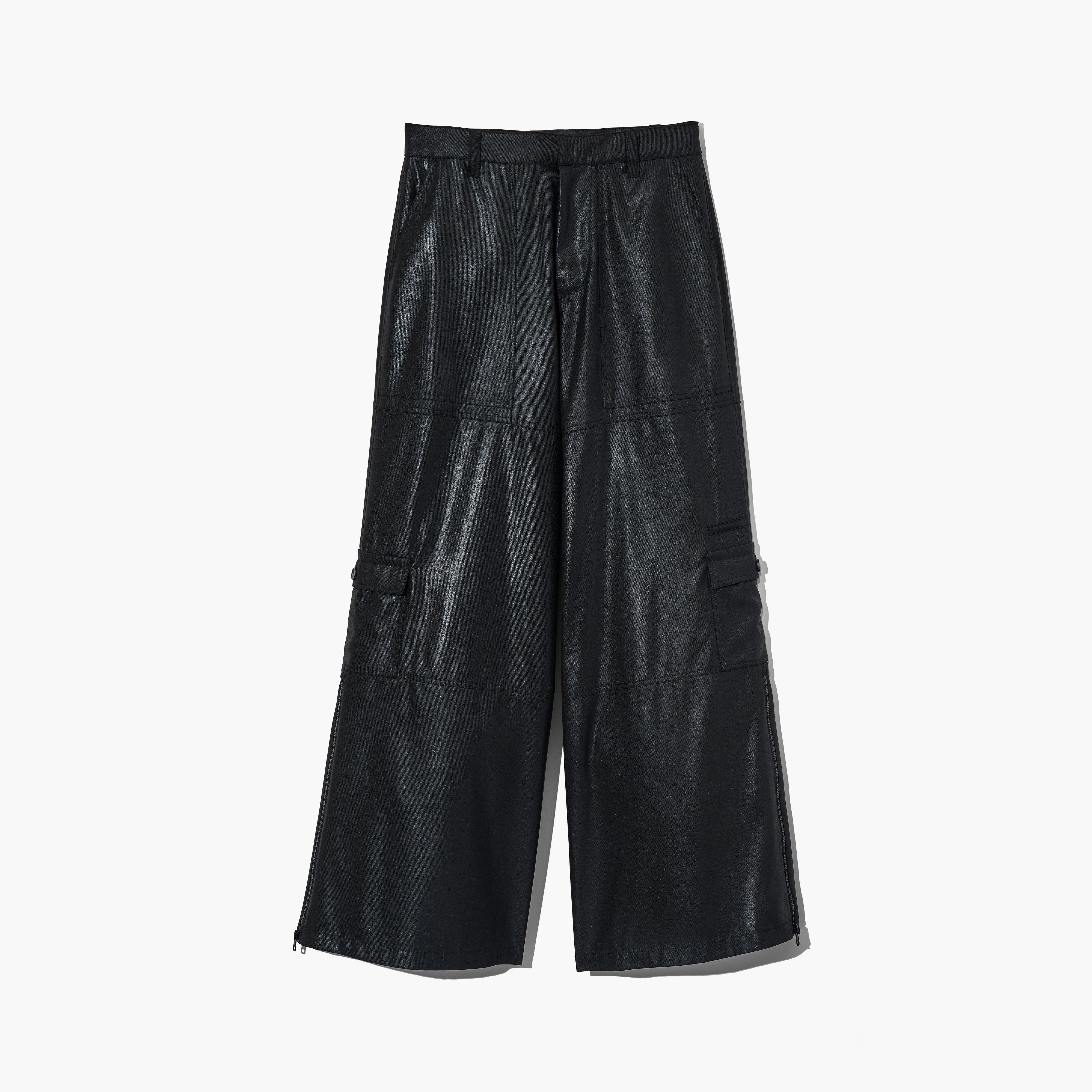 The Wide Leg Cargo Trouser - BLACK COPPER