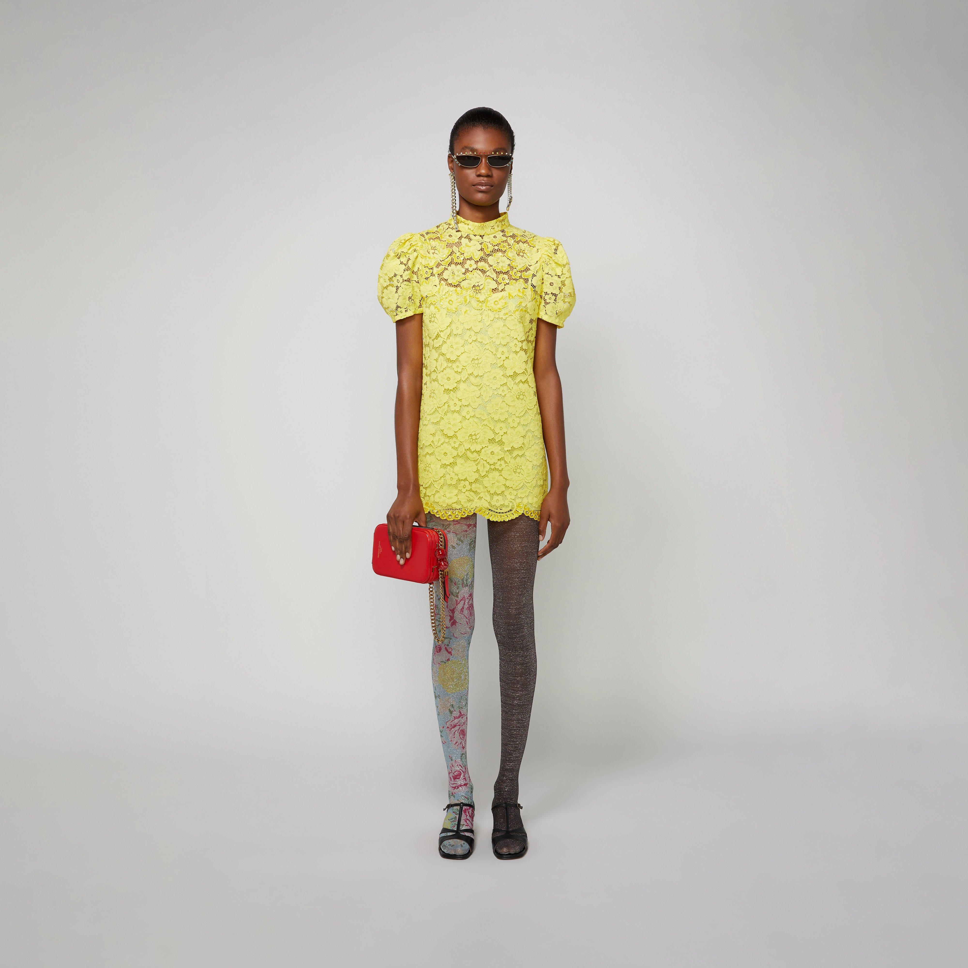 marc jacobs yellow dress