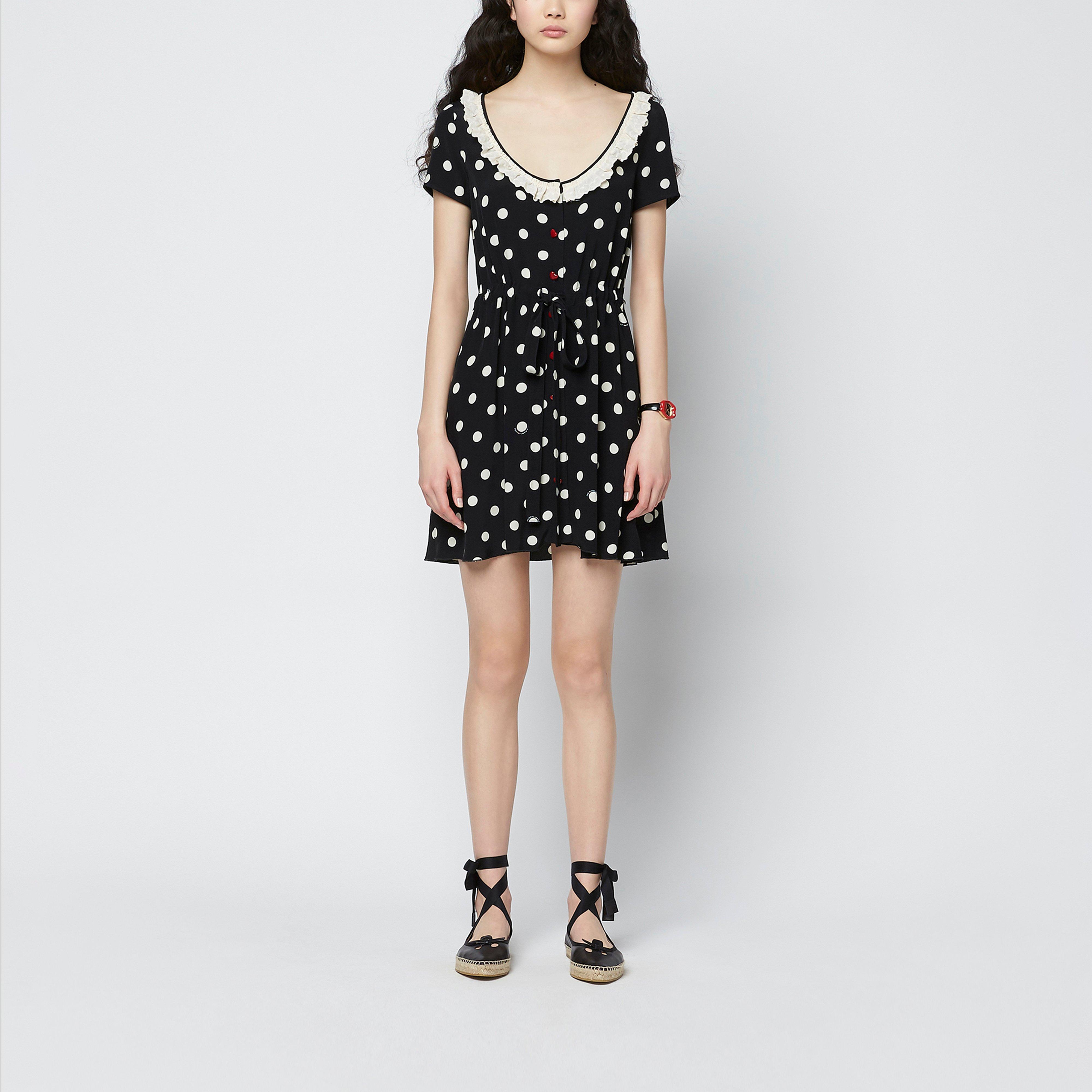 polka dot frock