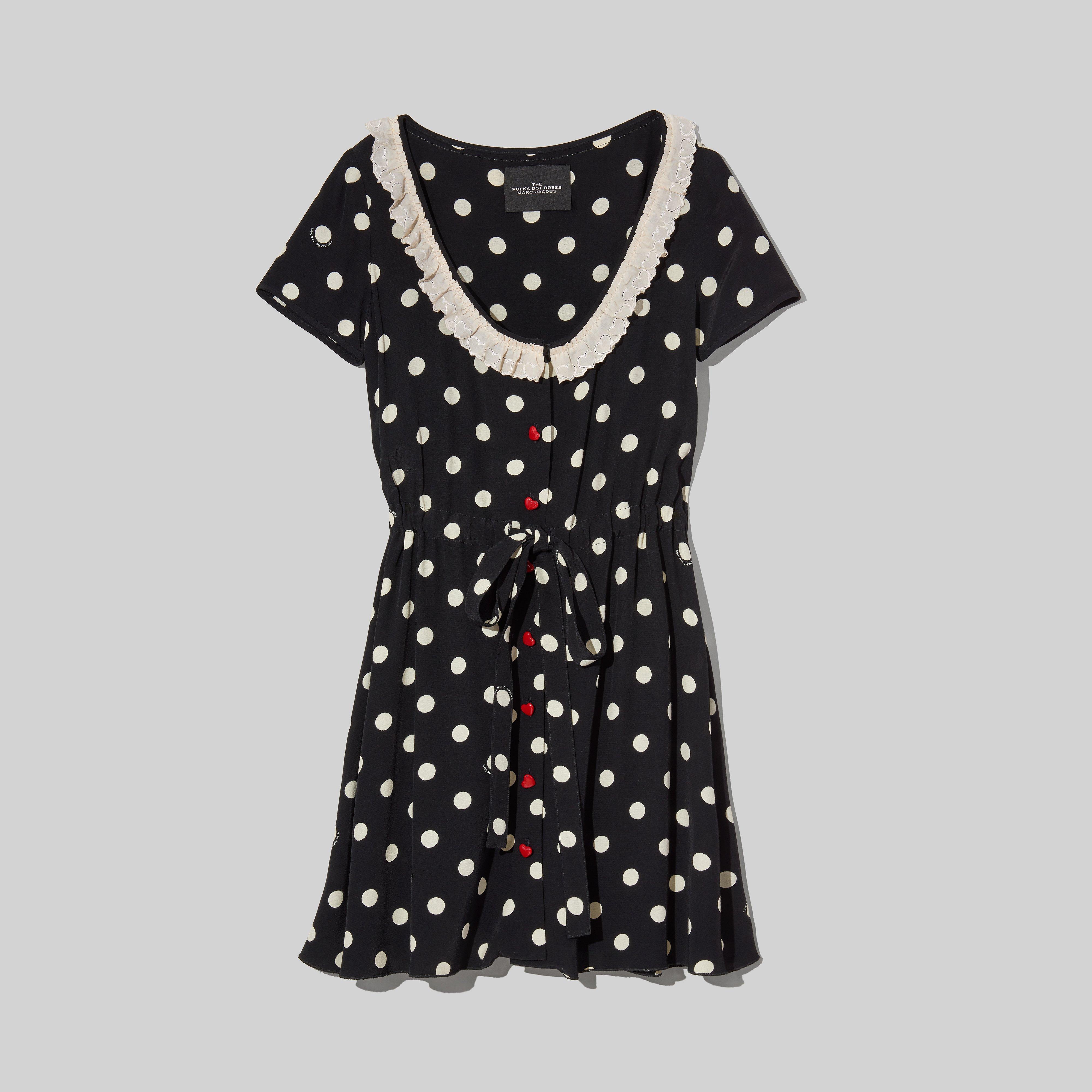 marc jacobs polka dot dress