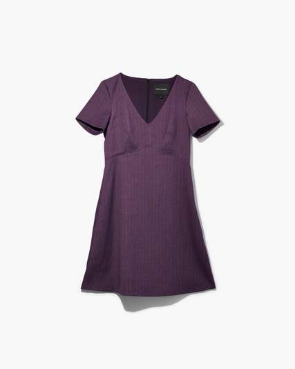 Short Sleeve A-Line Dress | Marc Jacobs | Official Site