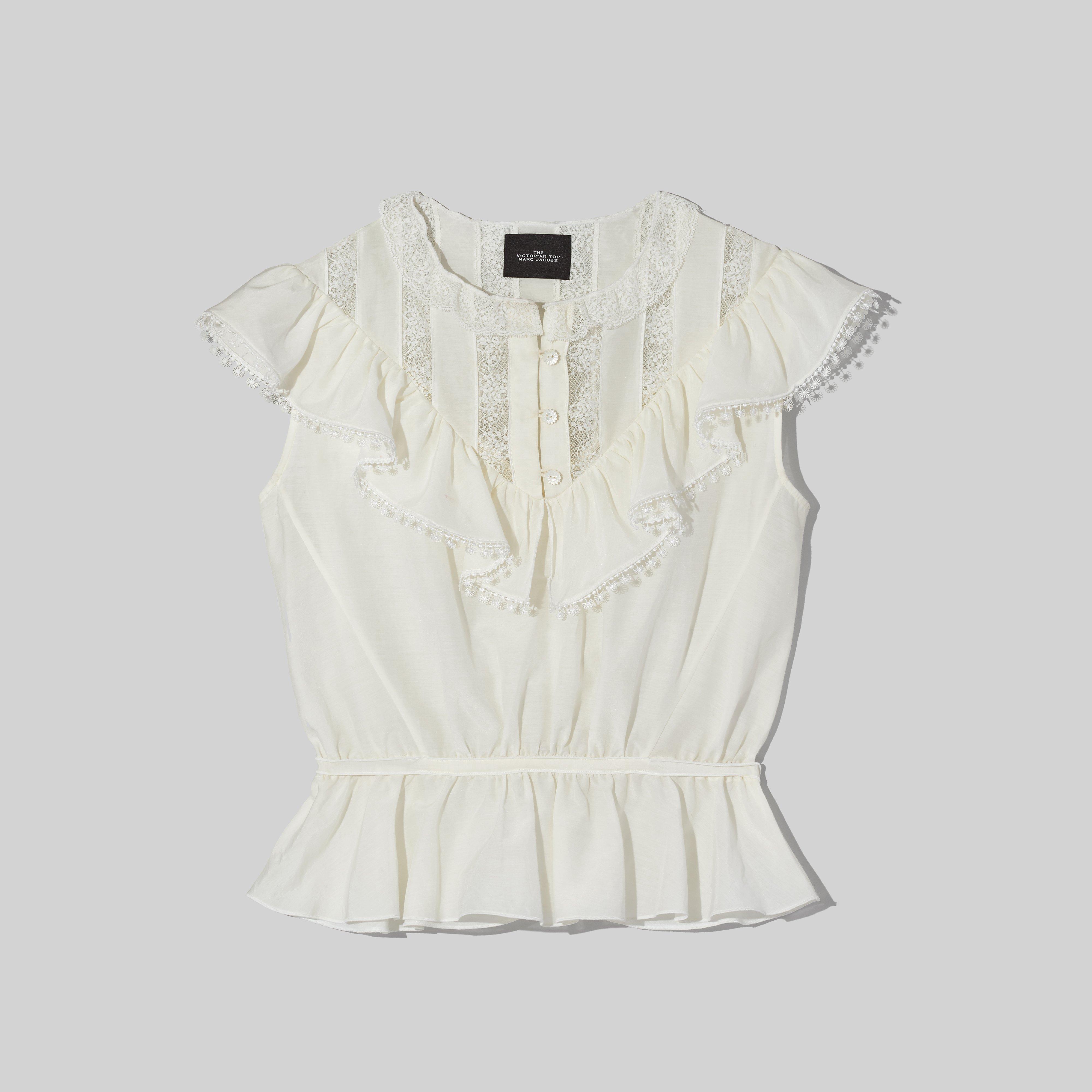 marc jacobs ruffle blouse