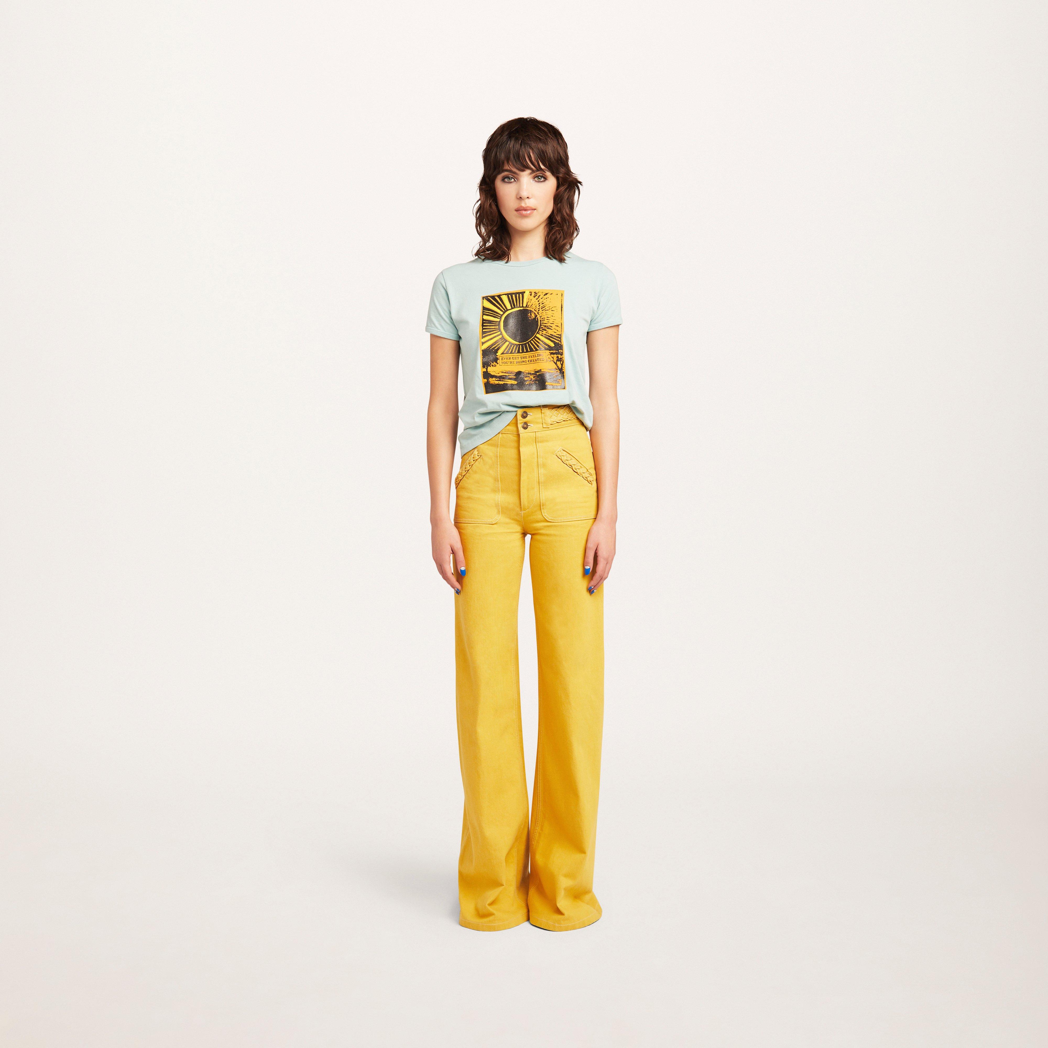 Graphic Cap-Sleeve T-Shirt--Alternate view