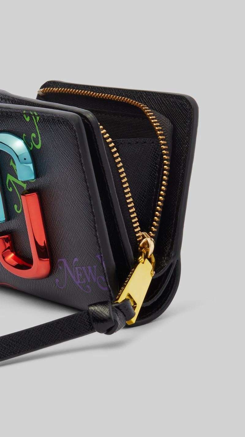 marc jacobs mini compact lambskin wallet