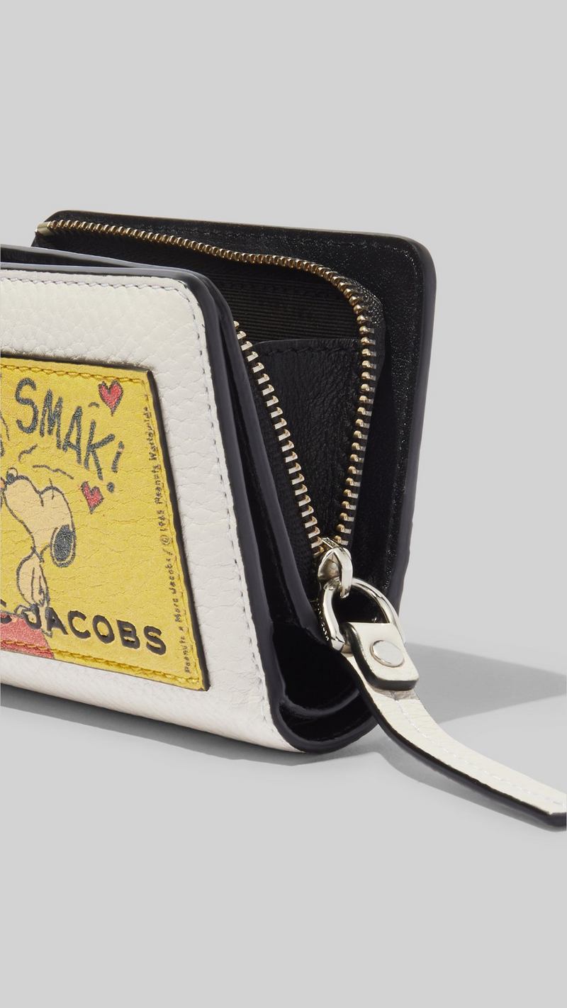 marc jacobs saffiano mini compact wallet