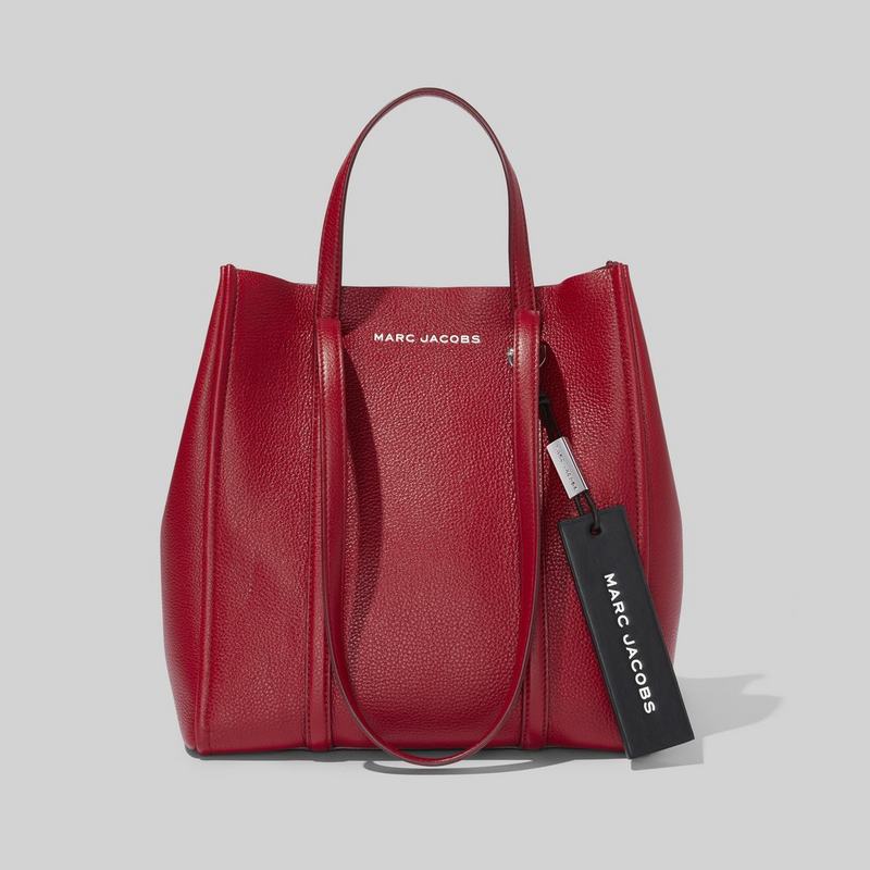 Marc Jacobs The Tag Tote In Cranberry