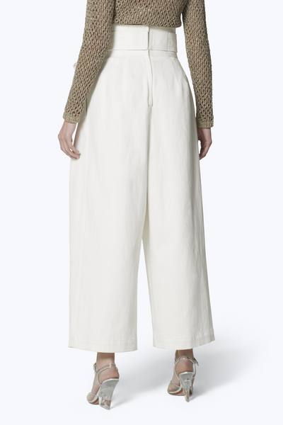 Belted Denim Trouser-Alternate view