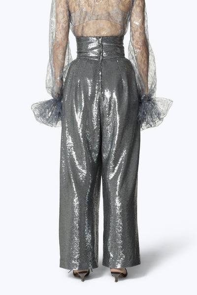 Micro-Sequin Dress Pants-Alternate view