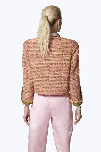 Cropped Tweed Jacket-Alternate view