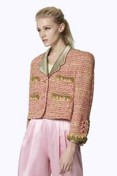 Cropped Tweed Jacket