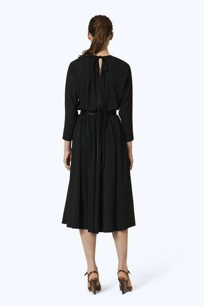 V-Neck Rosette Dress-Alternate view