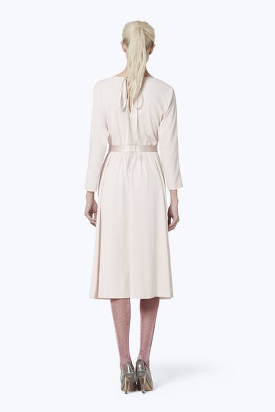 V-Neck Rosette Dress-Alternate view