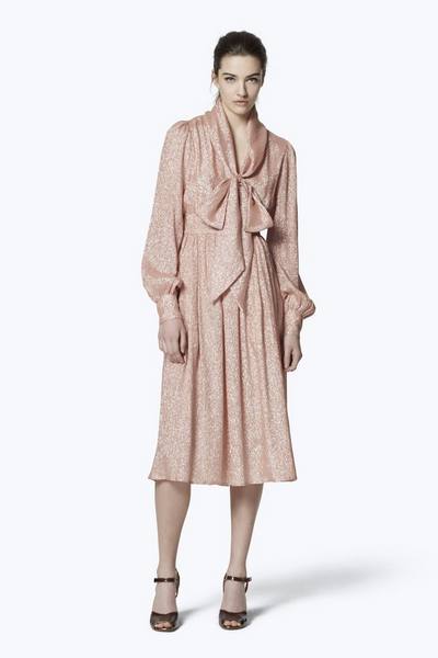 Draped Bow Dress