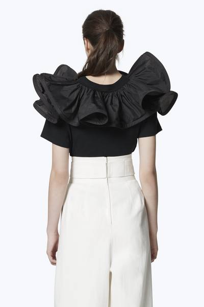Ruffled Rosette Top-Alternate view