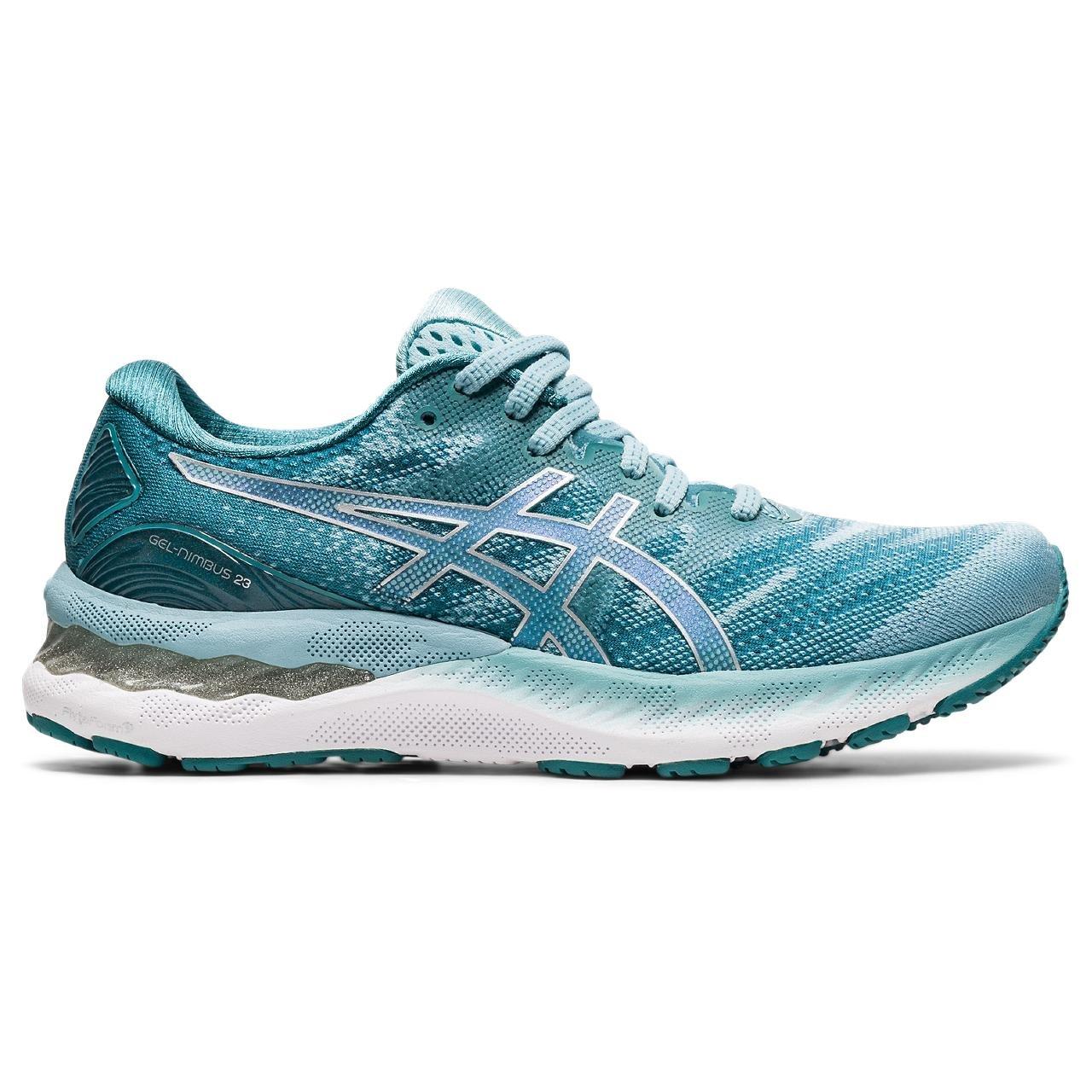 asics blue trainers