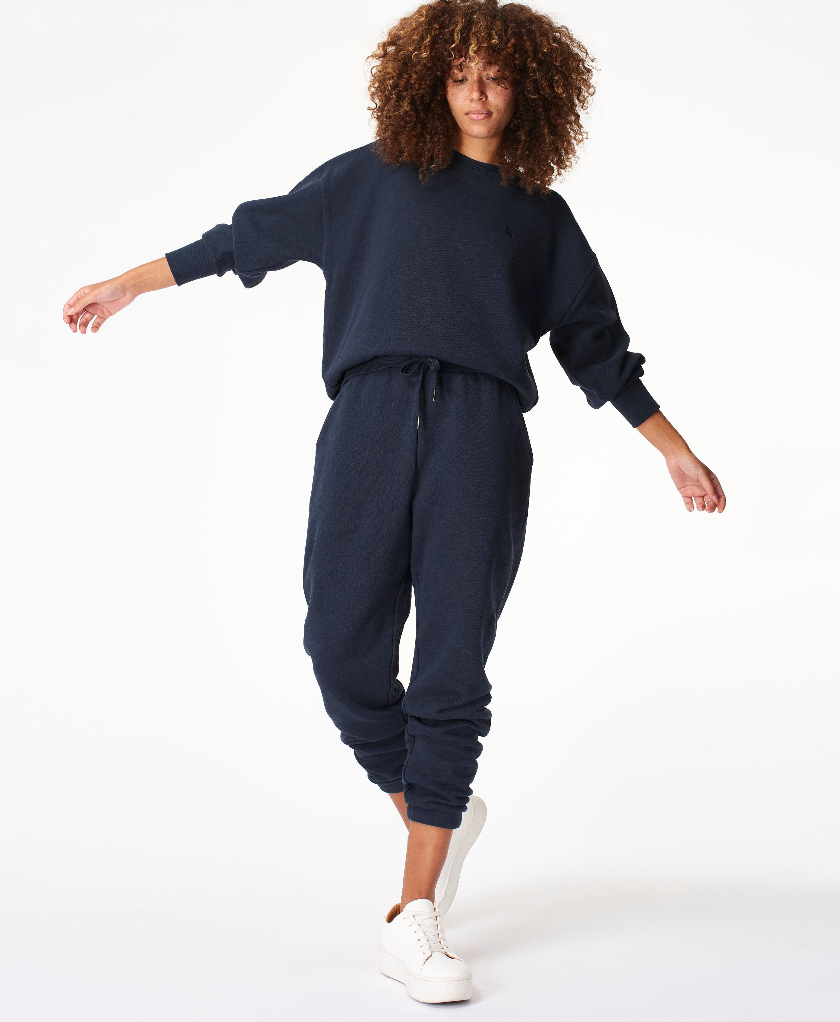 Essentials Sweat Set Navy Blue - | | www.sweatybetty.com