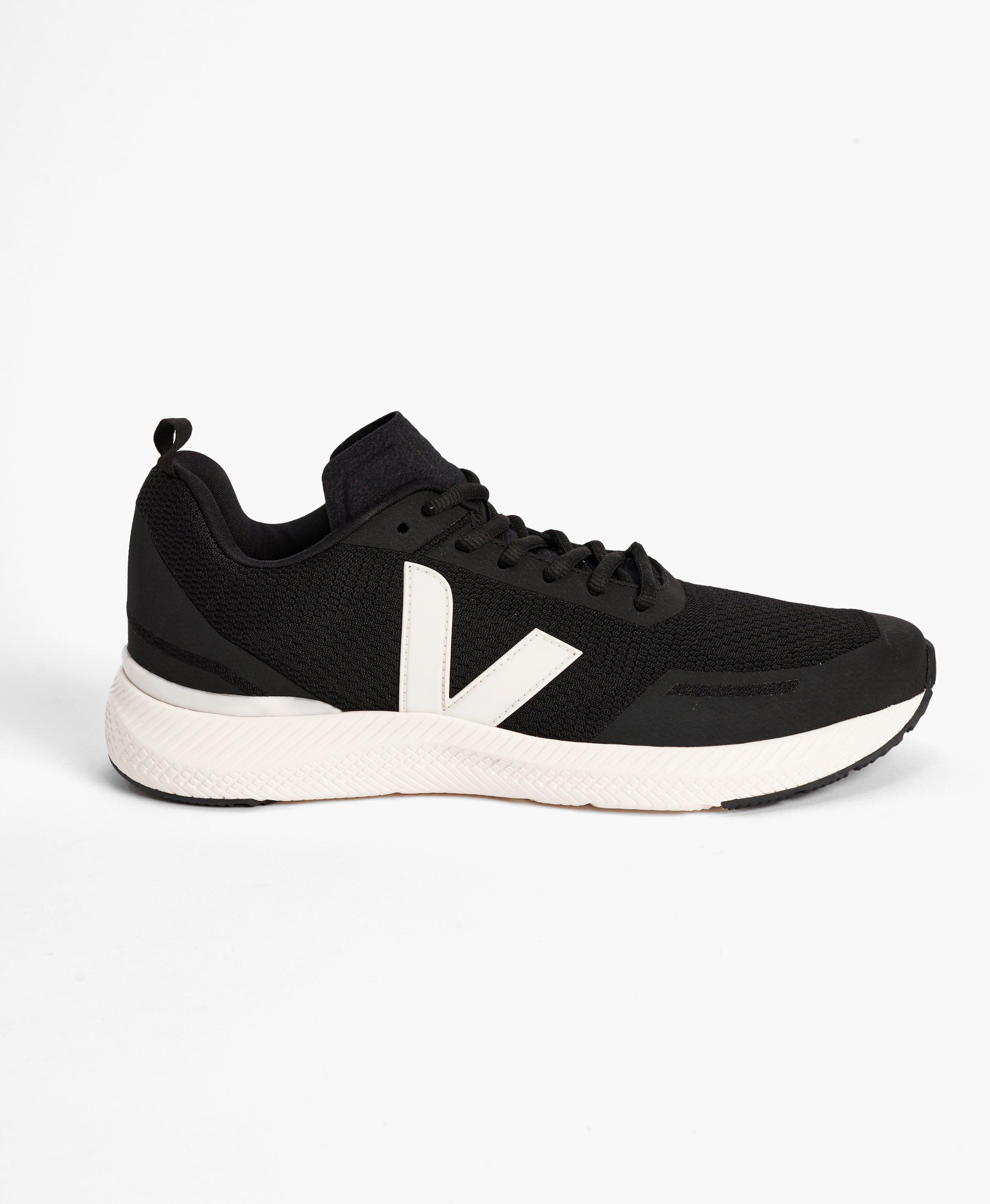 black veja trainers