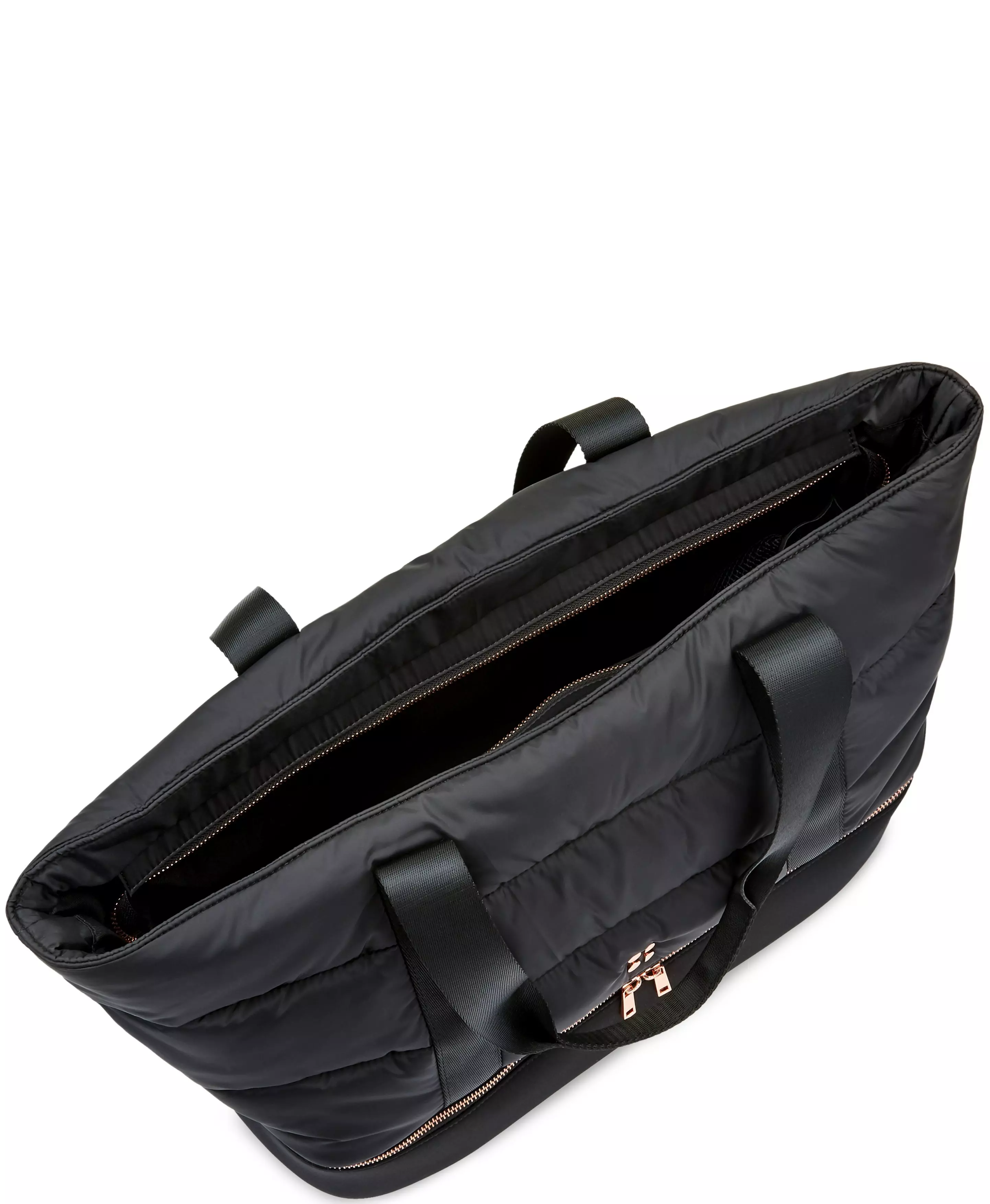 Sweaty Betty Icon Luxe Gym Bag in Black