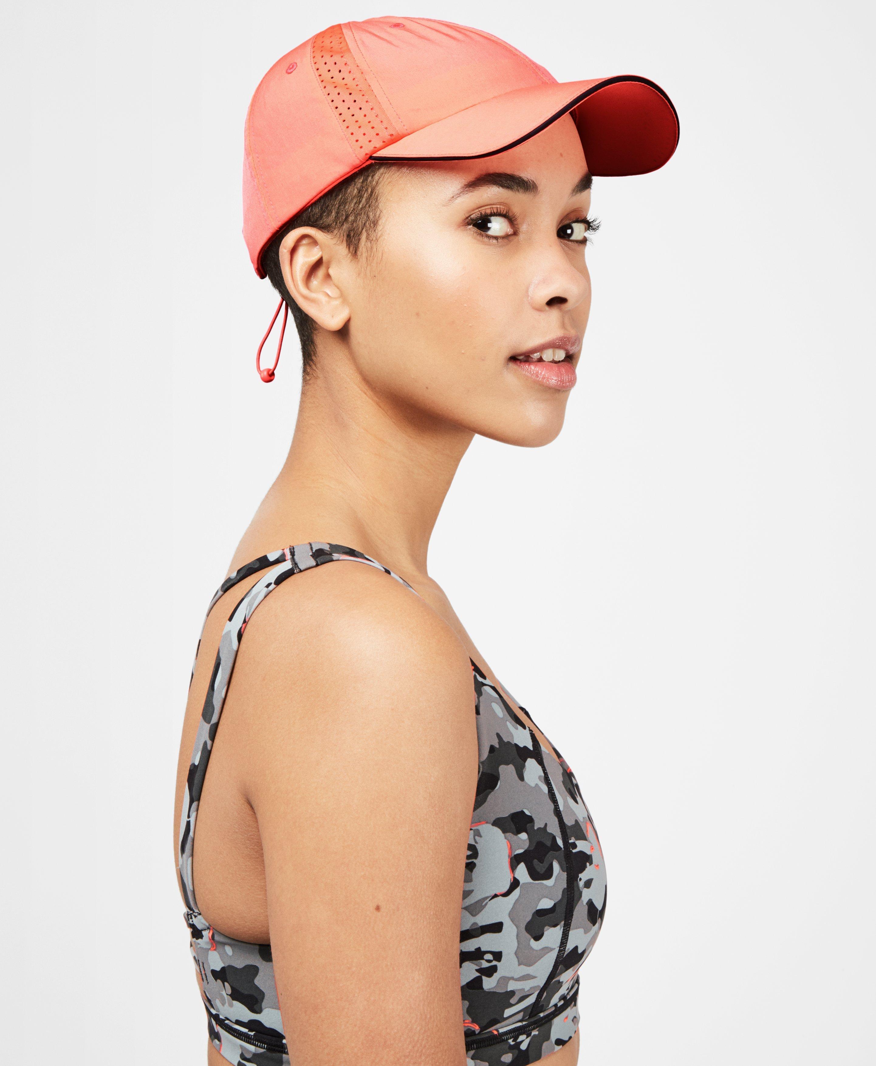 washable running hat