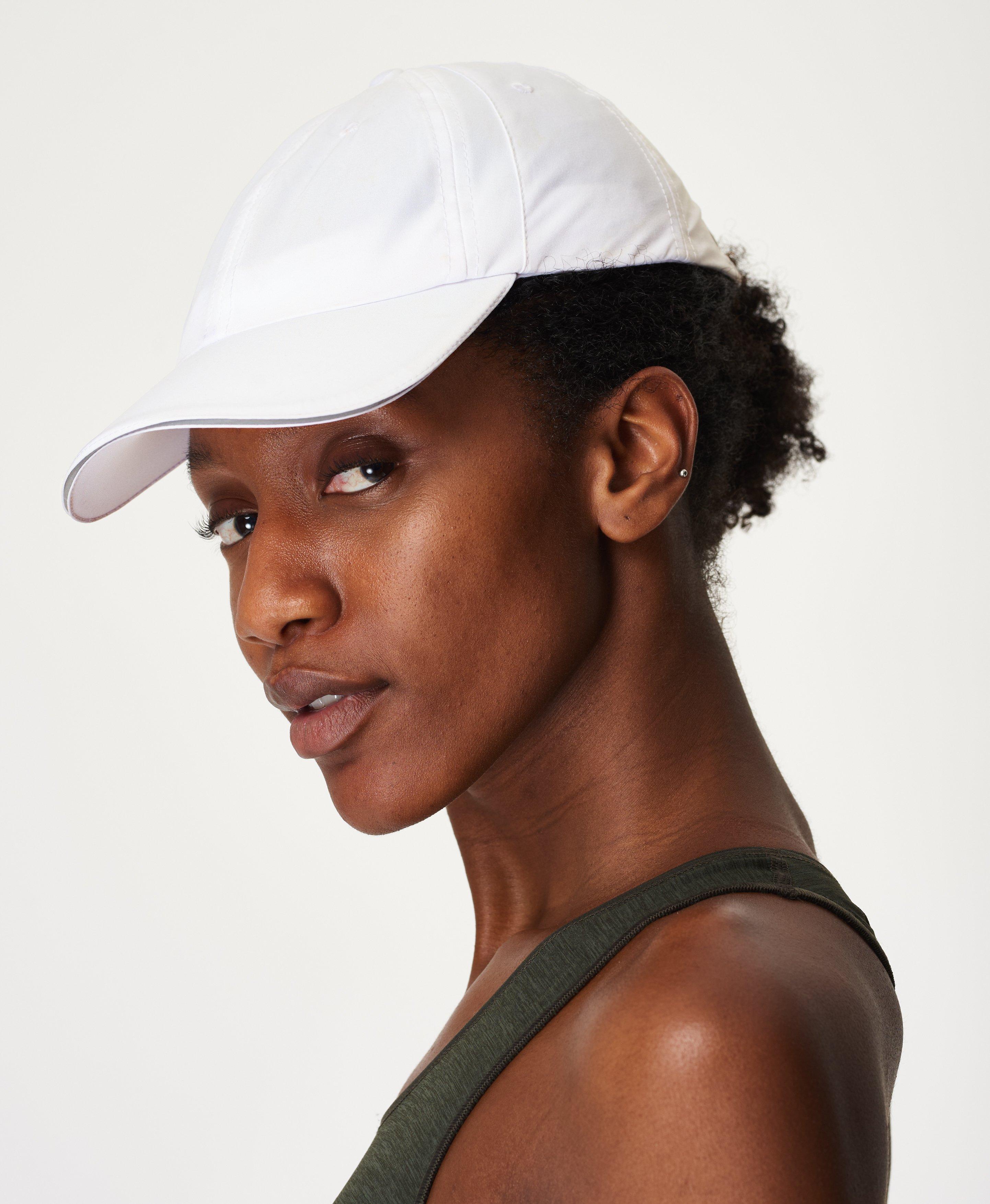 running cap white