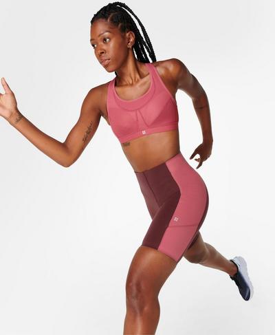 Ultra Running Bra , Adventure Pink | Sweaty Betty