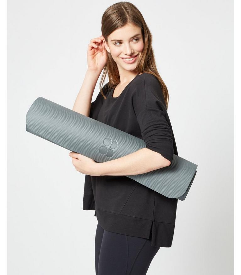 Eco Yoga Mat Charcoal Women S Yoga Mats Sweaty Betty