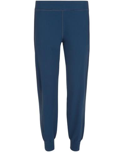 Garudasana Lightweight Yoga Pants, Beetle Blue | Sweaty Betty