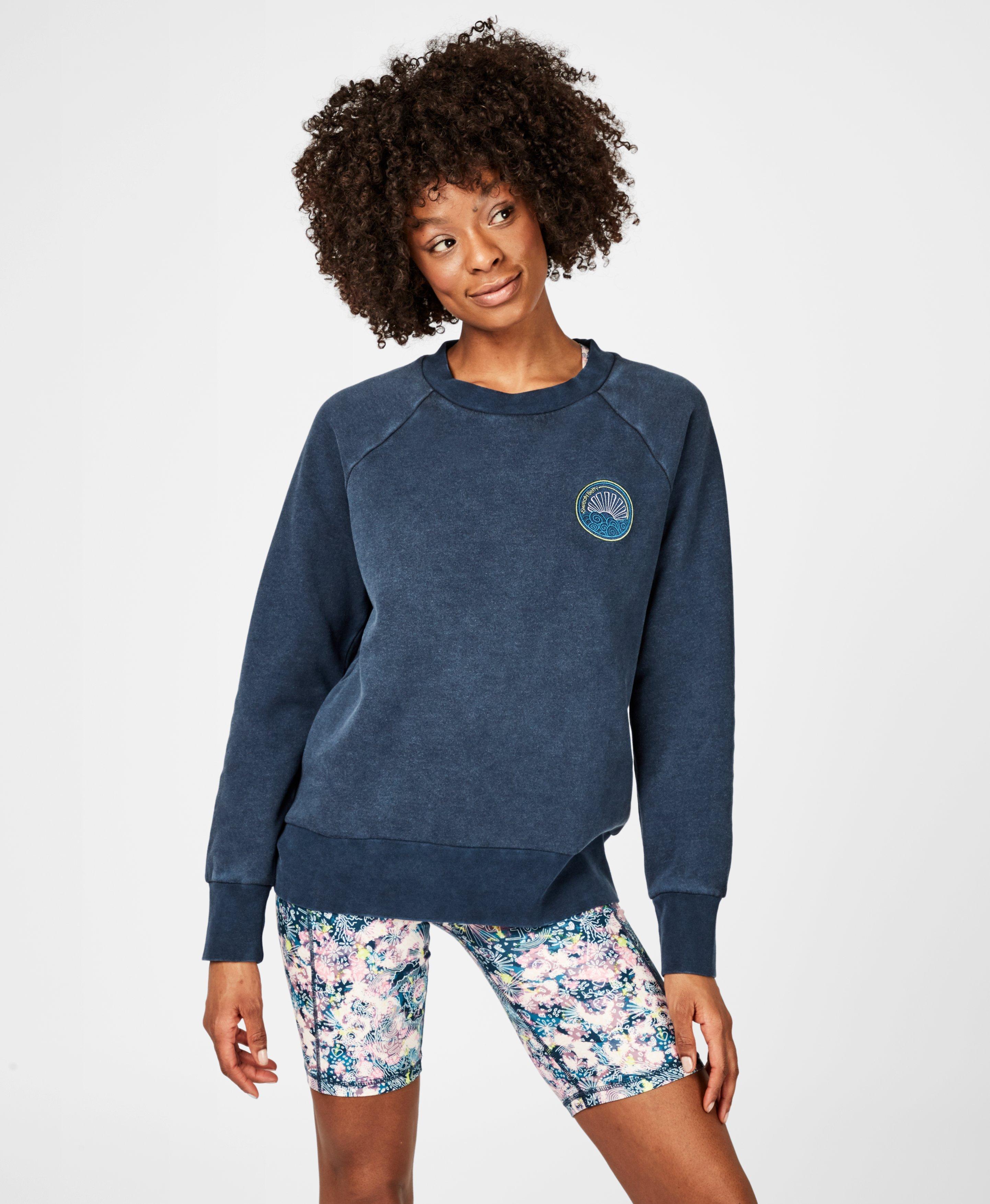 sweaty betty champagne sweatshirt