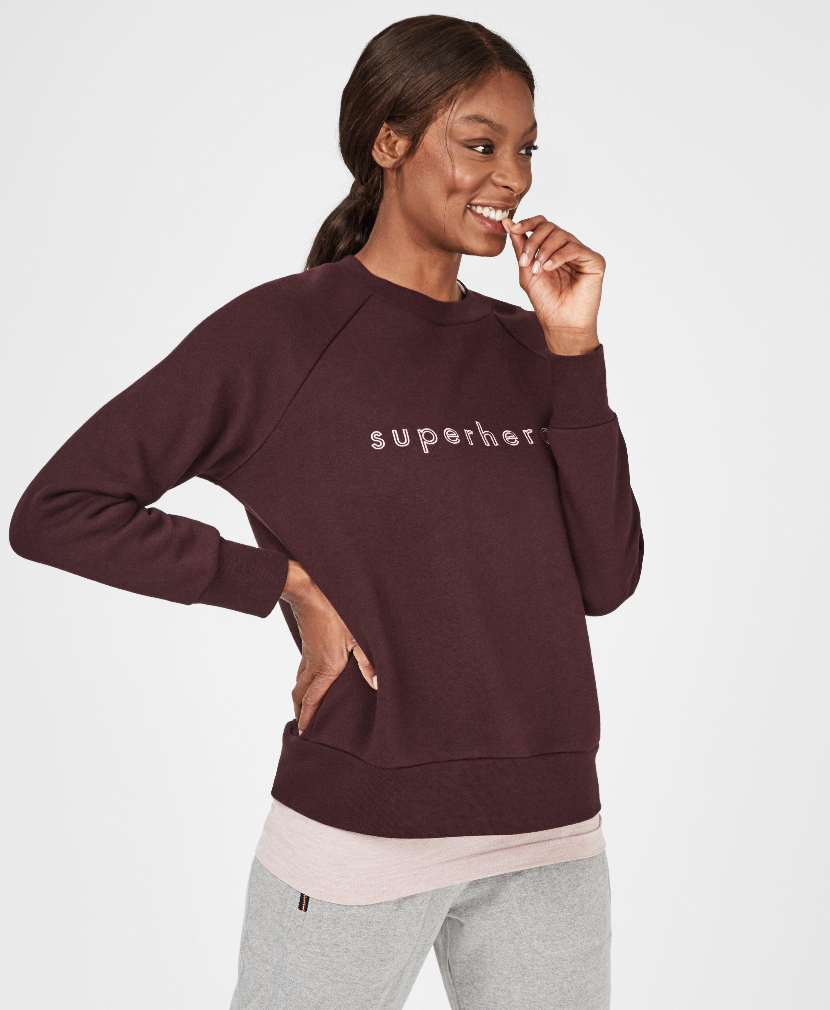 sweaty betty champagne sweatshirt