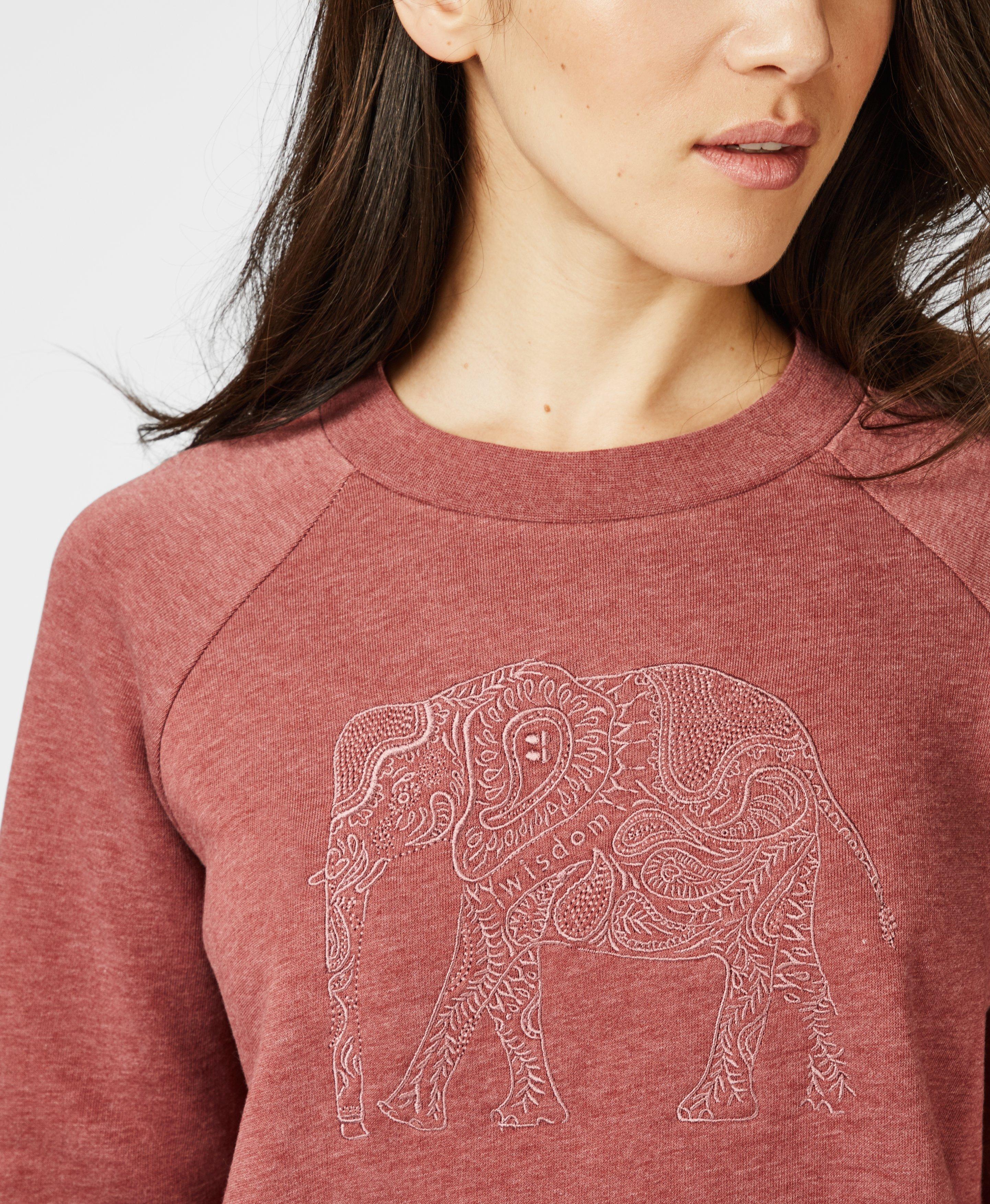 no pain no champagne sweatshirt sweaty betty