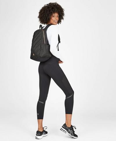 Icon Running Backpack, Black | Sweaty Betty