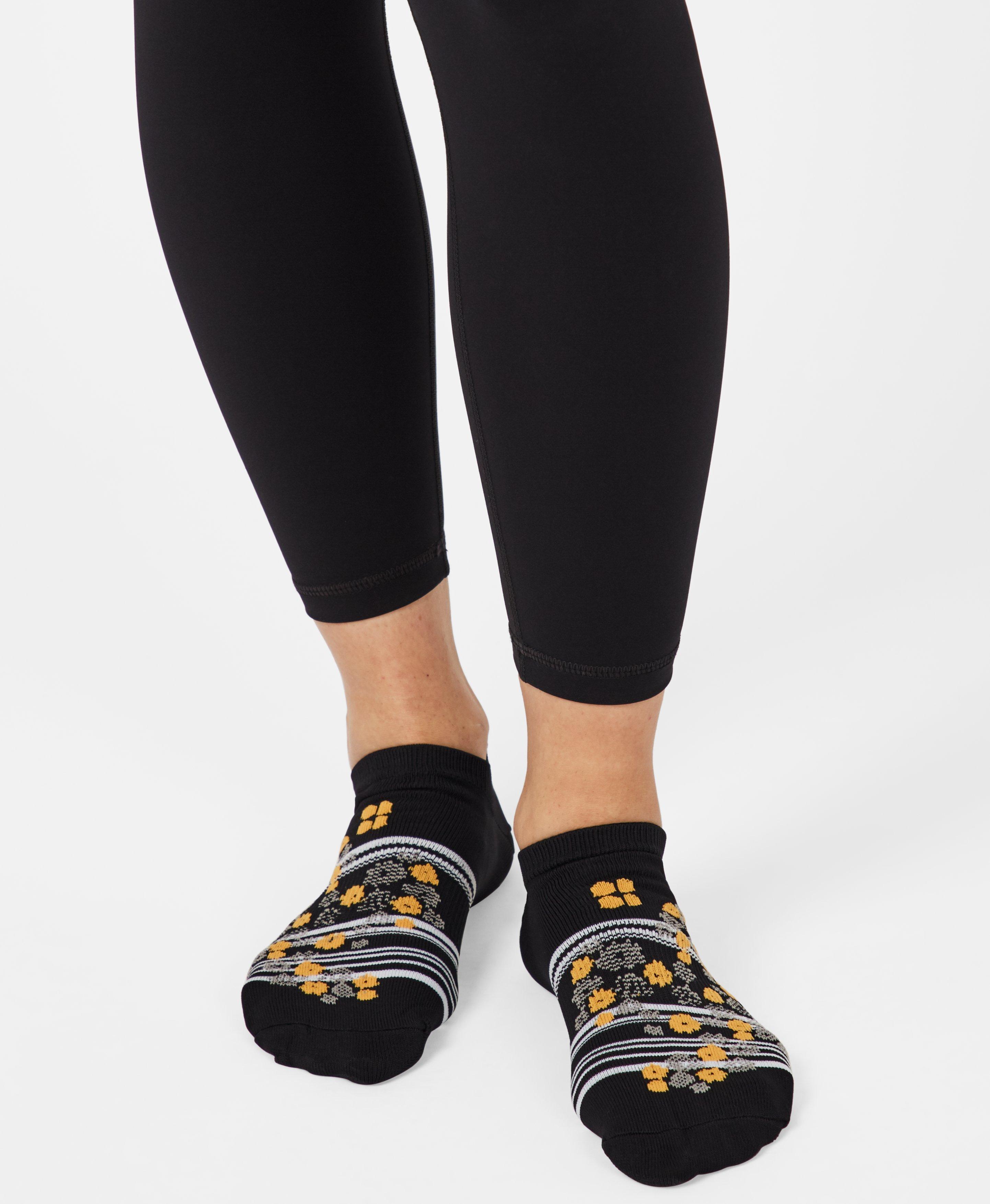 Lightweight Trainer Liners, Wild Nights Ditsy Flower Jacquard | Sweaty Betty