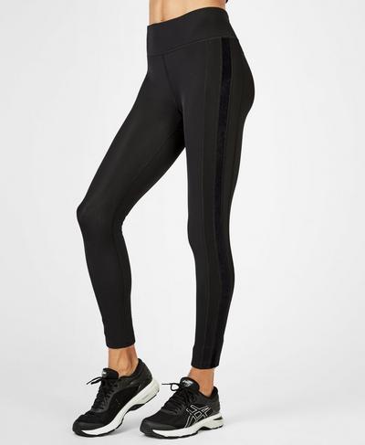 Thermodynamic Thermal Running Leggings, Black | Sweaty Betty