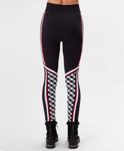 Ski Betty Seamless Base Layer Workout Leggings, Ski Betty Jacquard | Sweaty Betty