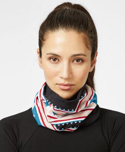 Reversible Seamless Neck Warmer, Betty Fairisle Jacquard | Sweaty Betty
