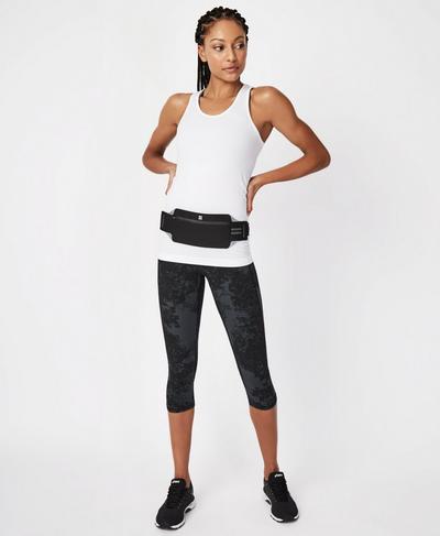 Swift Running Belt, Black | Sweaty Betty