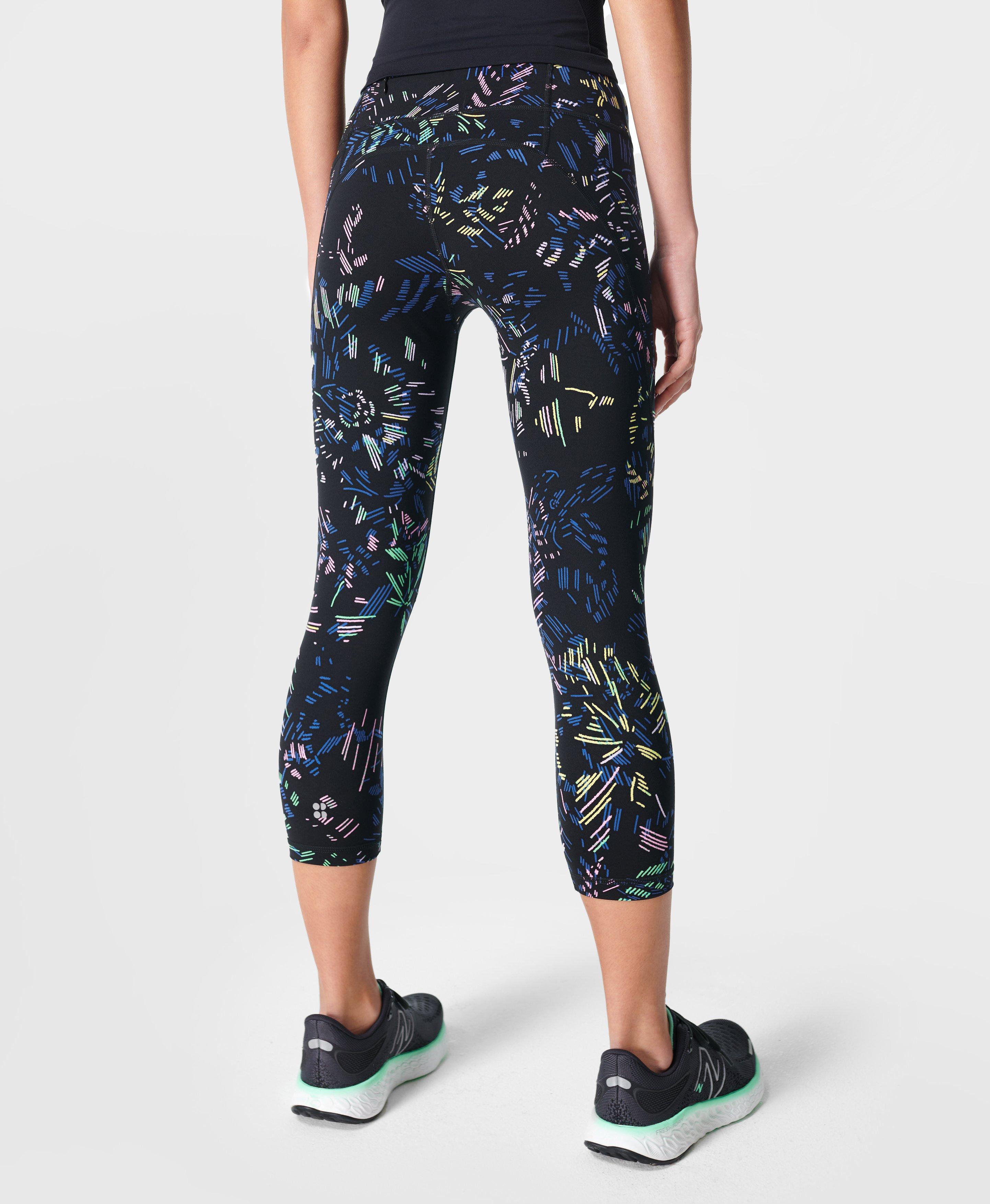 Patterned Workout Capris