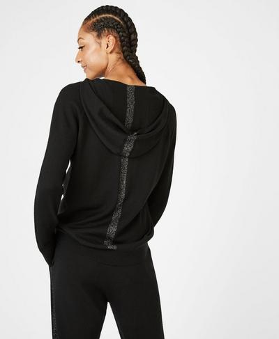 Merino Lounge Jumper, Black | Sweaty Betty