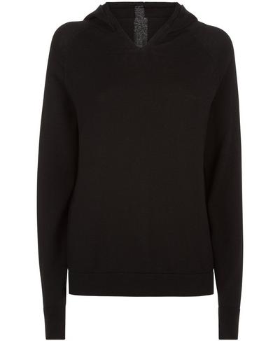 Merino Lounge Jumper, Black | Sweaty Betty