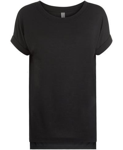 Ab Crunch Workout T-Shirt, Black | Sweaty Betty